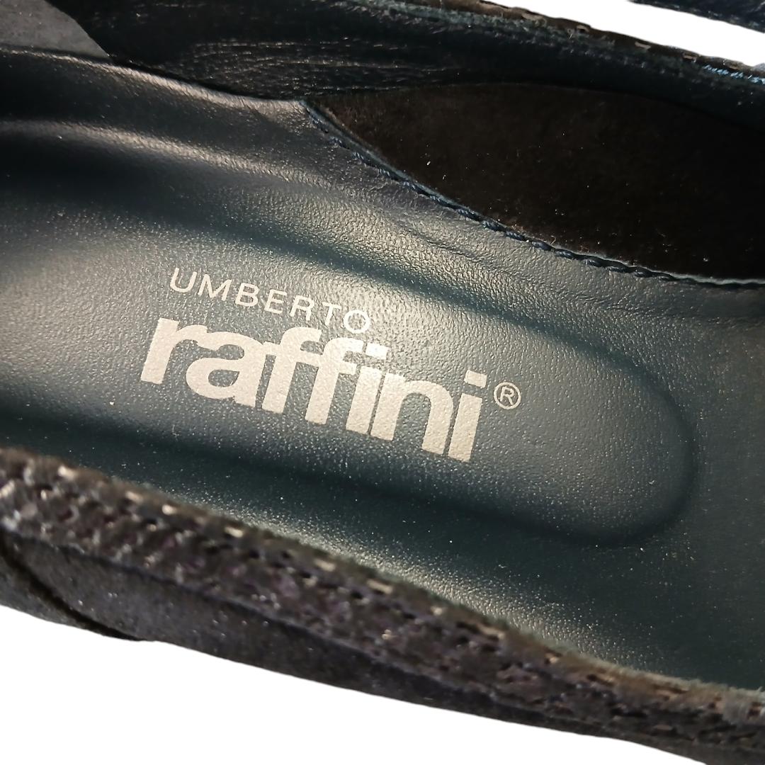Raffini S8626 Mimi Black Suede Pump Size 39 M Euro