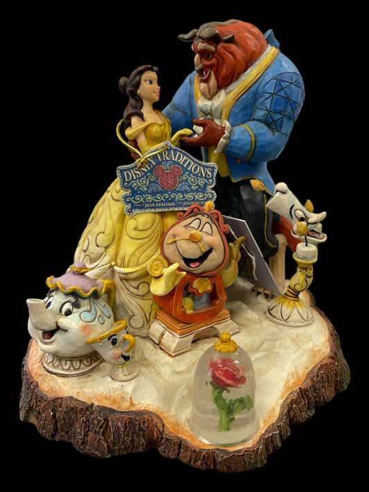 Beauty and the Beast Tale as Old as Time Figurine