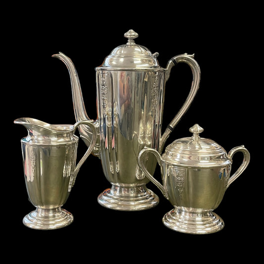 Ambassador 1847 Silverplate Coffee Service by Rogers