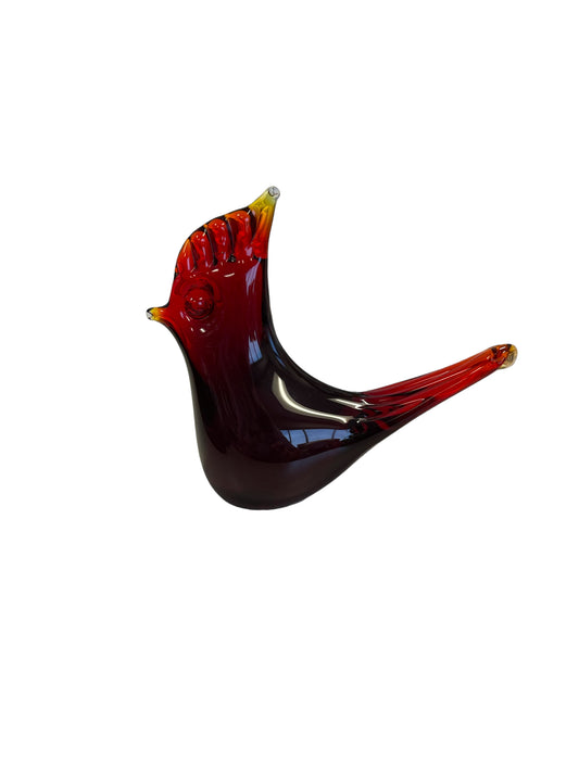 Bosse Art Glass Cardinal