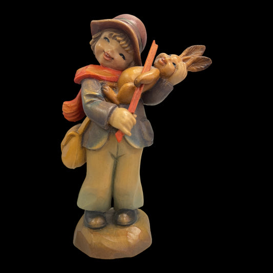 Anri Merry Melody Carved Figurine
