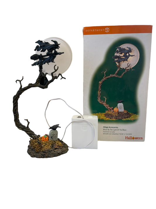 Department 56 Witch by the Light of the Moon