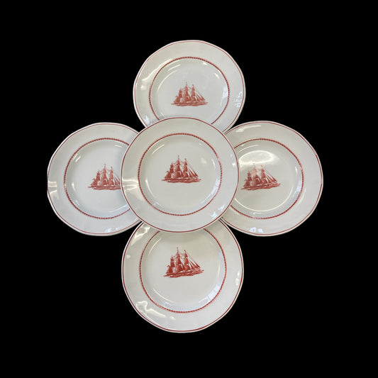 Wedgwood Flying Cloud Bread and Butter Plate Set of 5