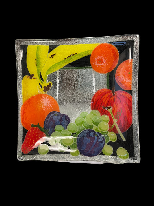 Peggy Karr 10 Inch Fresh Fruit Square