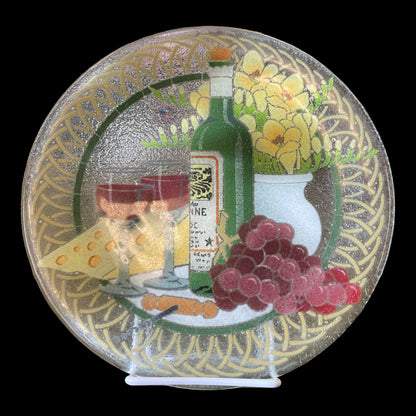 Peggy Karr 11" Wine Plate