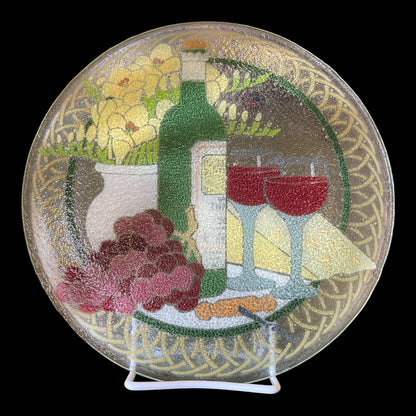 Peggy Karr 11" Wine Plate