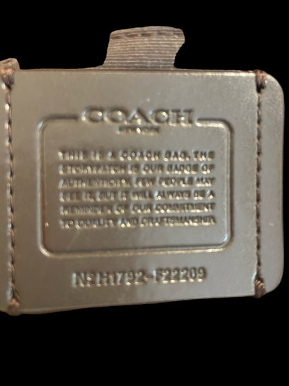Coach Leather Chain Handbag