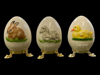 Goebel Easter Eggs Set of 3