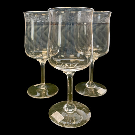 Lenox Moonspun Wine Glass Set of 3