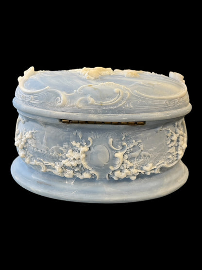 Incolay Stone Cameo Box