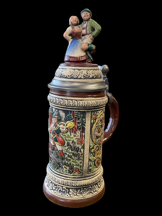 Lidded Beer Stein Old Gerz