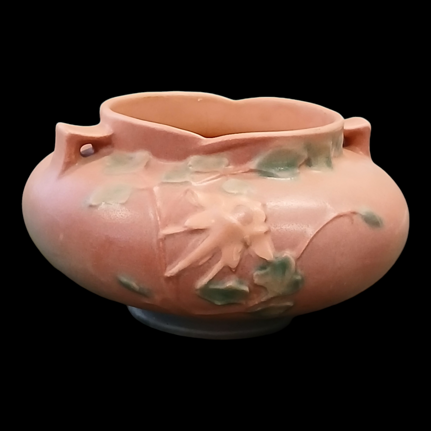 Pink Roseville Pottery Jardiniere #655-3