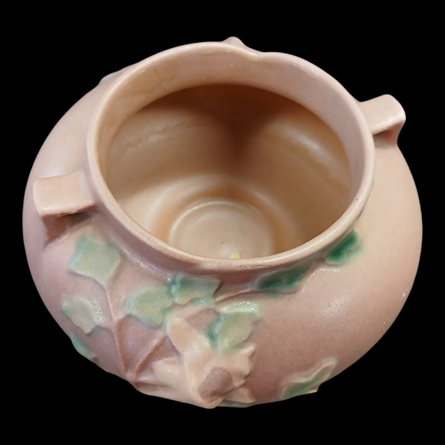 Pink Roseville Pottery Jardiniere #655-3