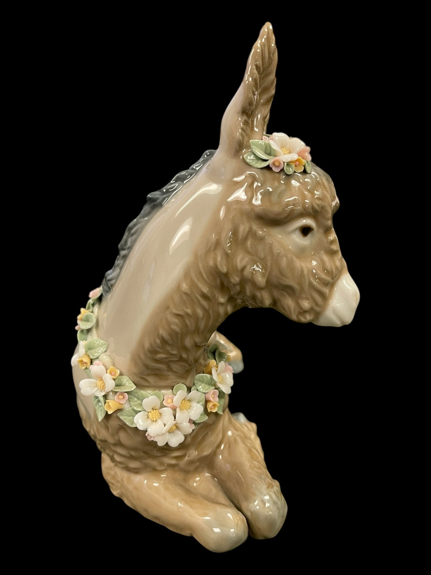 Lladro #5683 Beautiful Burro Figurine