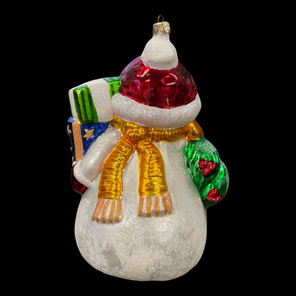 Christopher Radko Frosty Tenor Snowman Ornament