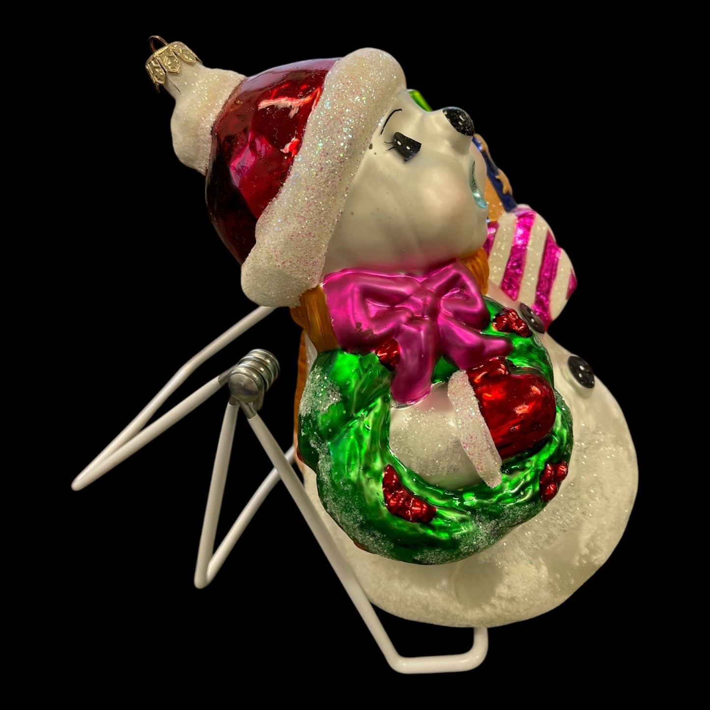 Christopher Radko Frosty Tenor Snowman Ornament