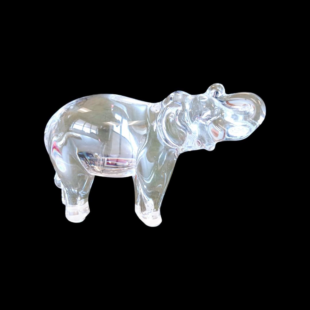 Baccarat Crystal Elephant