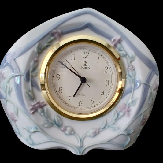 Lladro Segovia Desk Clock