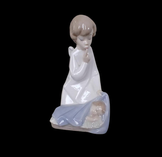 Lladro Angel With Child #4635