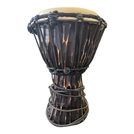 Musical African djembe drum