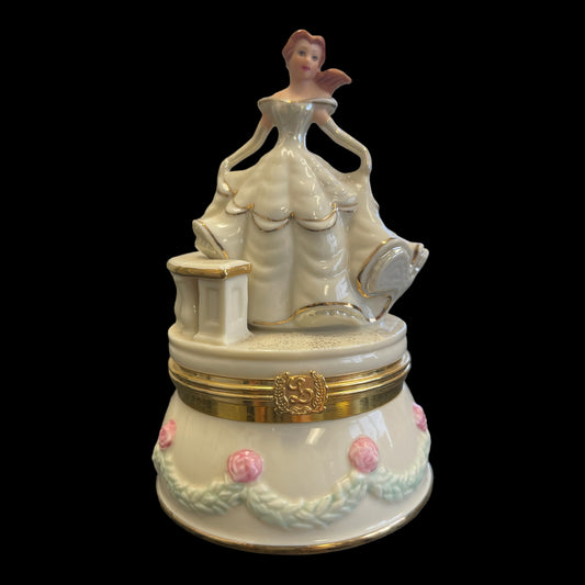 Lenox Trinket Box Belle from Beauty and the Beast
