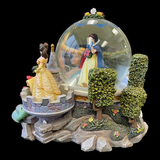 Disney Multi Princess Snow Globe Music Box Snow White